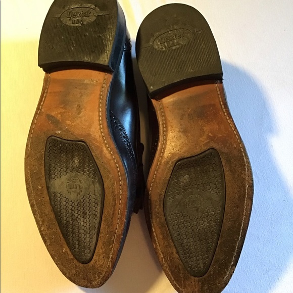 Dexter 9M slip on tassel loafers. Very light wear. Kilt flap & wingtip - Picture 2 of 7